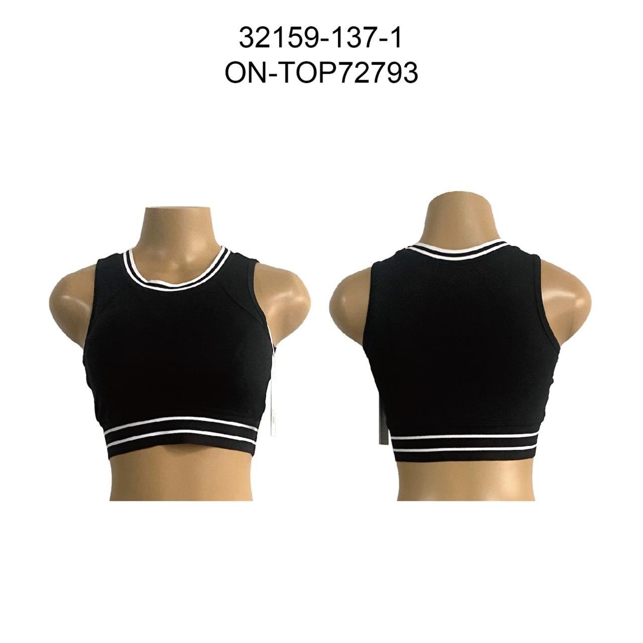 TOP DEPORTIVO NEGRO 32159-137-1