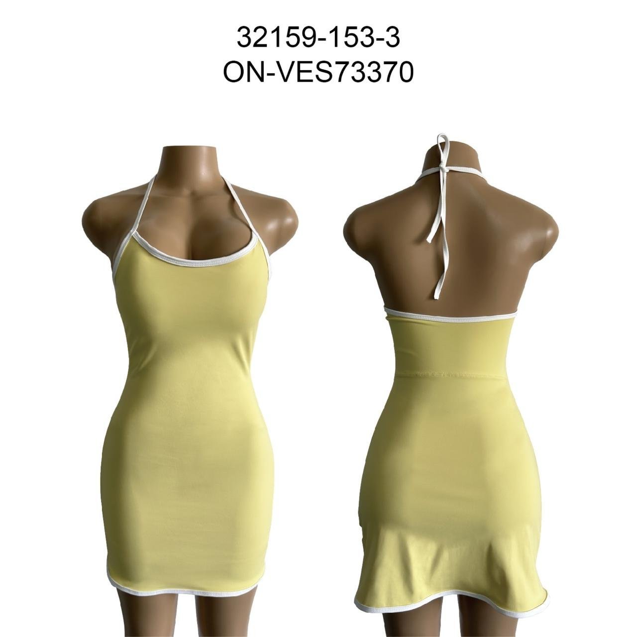 VESTIDO DEPORTIVO AMARILLO 32159-153-3