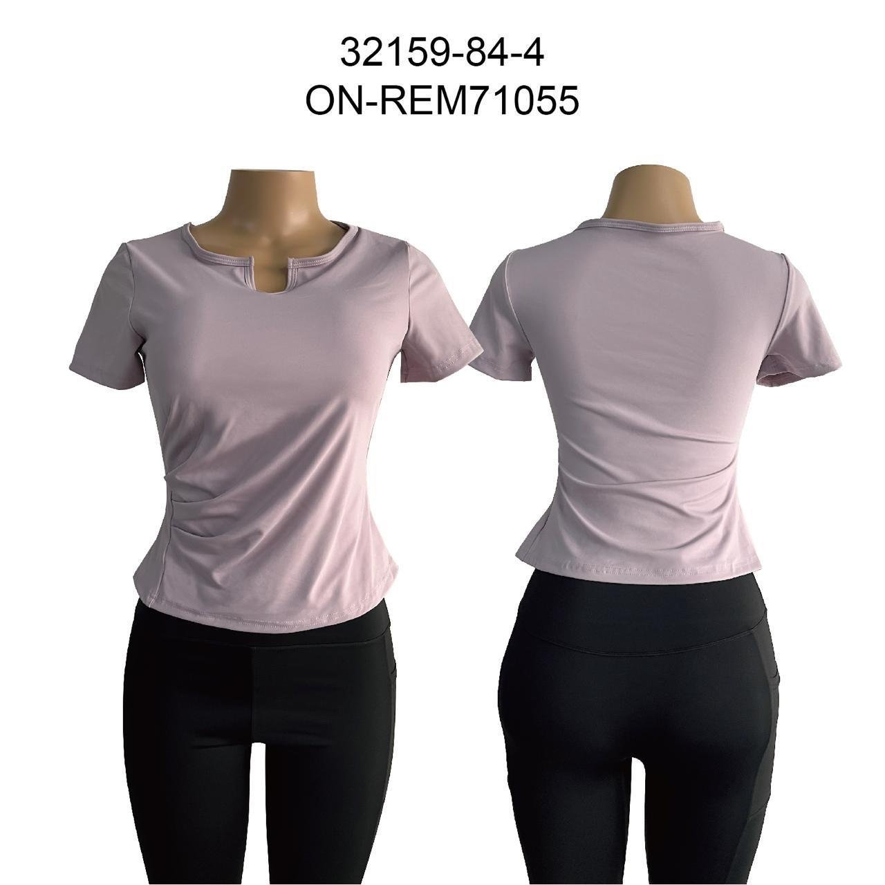 REMERA DEPORTIVA MANGA CORTAROSA 32159-84-4