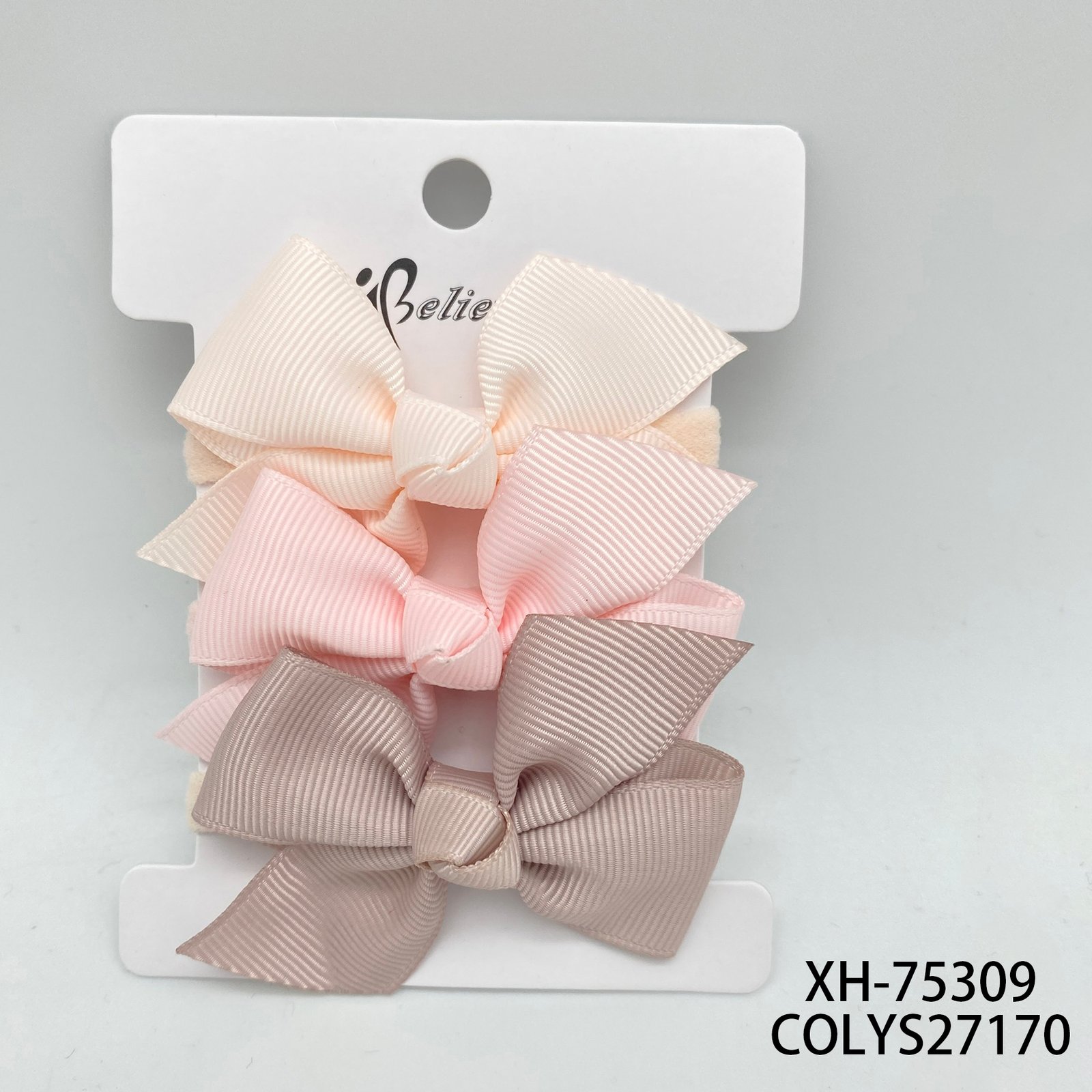 SCRUNCHIE MONO X3 7.5X5CM XH-75309