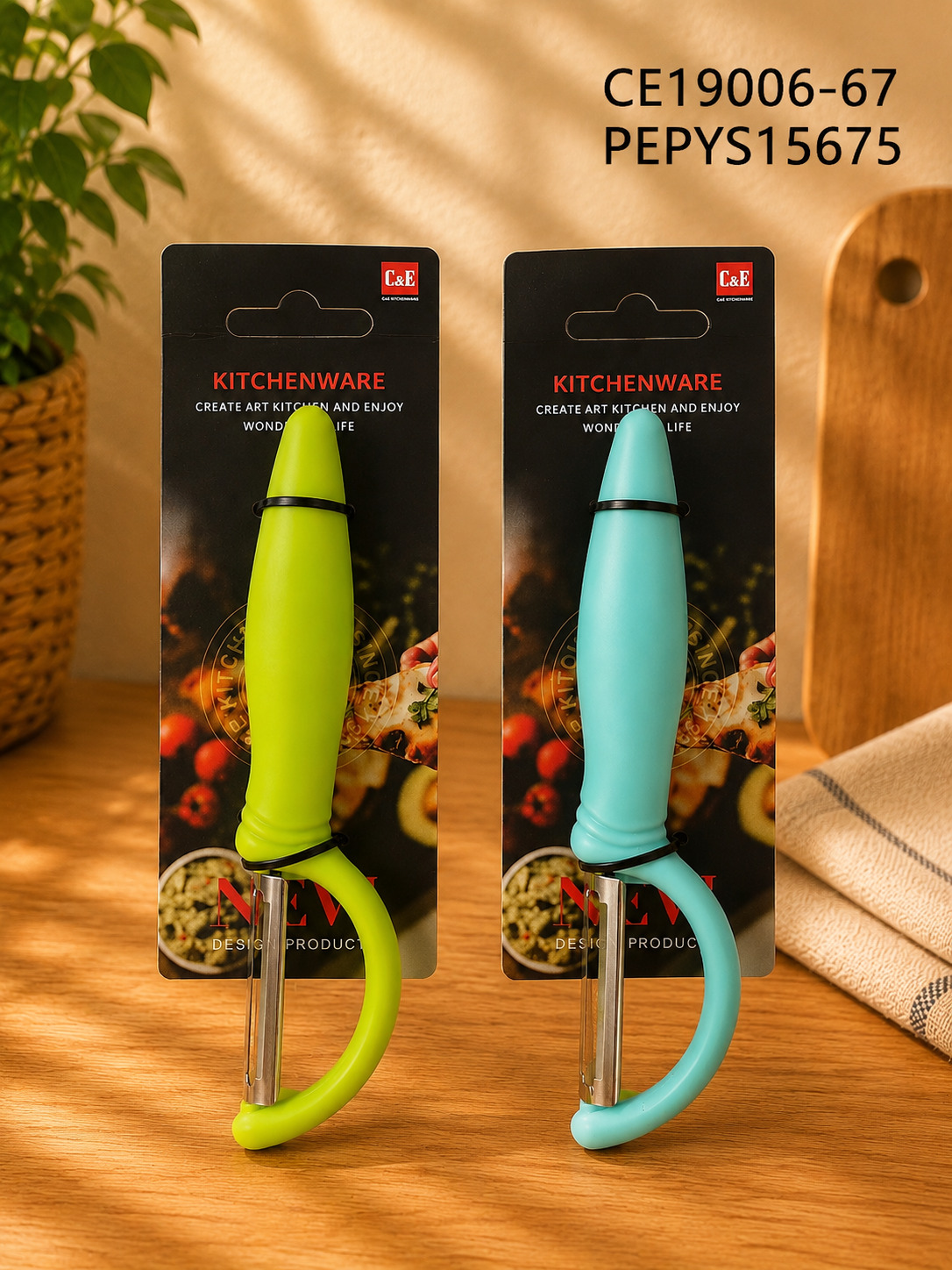 Pelador Ergonómico de Frutas y Verduras CE19006-67