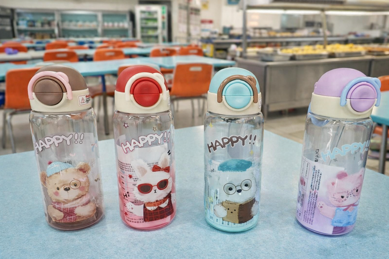 Botella infantil con Dibujos Divertidos DIYI604
