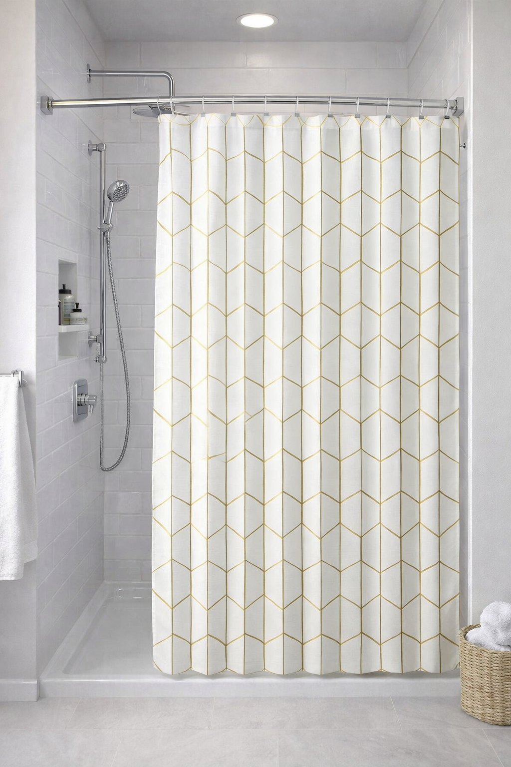 Cortina de Baño Estampada - Imagen 4