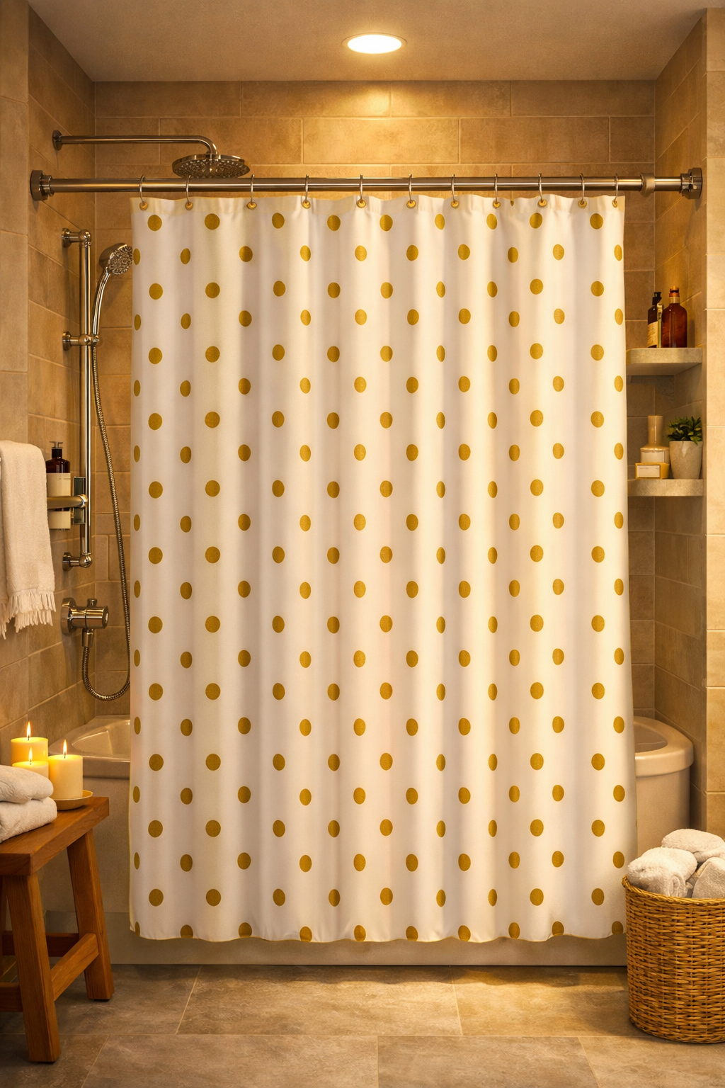 Cortina de Baño Estampada - Imagen 2