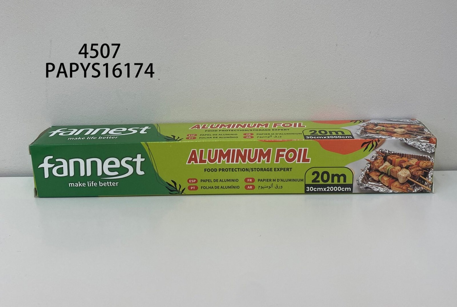 PAPEL DE ALUMINIO EN ROLLO