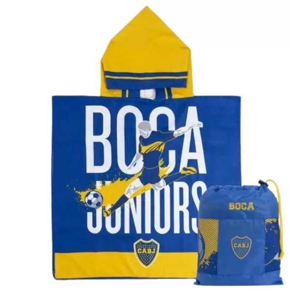 PONCHO SECADO RAPIDO BOCA-100