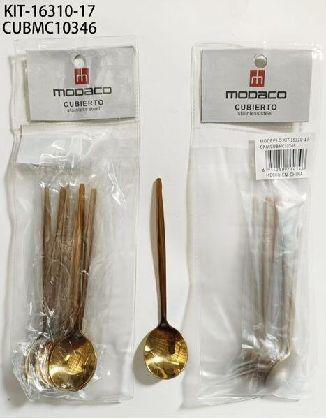 SET DE CUCHARILLA 6PCS KIT-16310-17