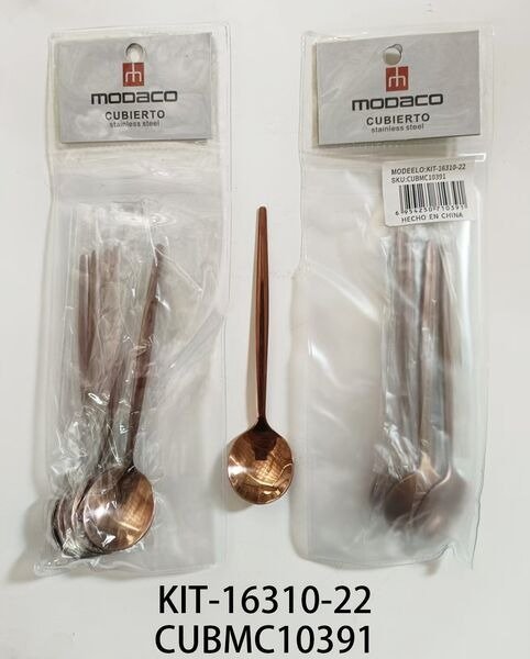 SET DE CUCHARILLA 6PCS KIT-16310-22