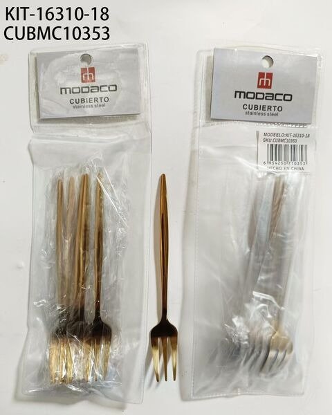 SET DE TENEDOR 6PCS KIT-16310-18