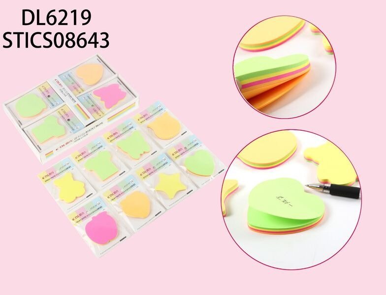 STICK NOTAS 76*76MM DL6219-480