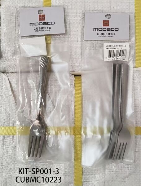 TENEDOR 6PCS KIT-SP001-3