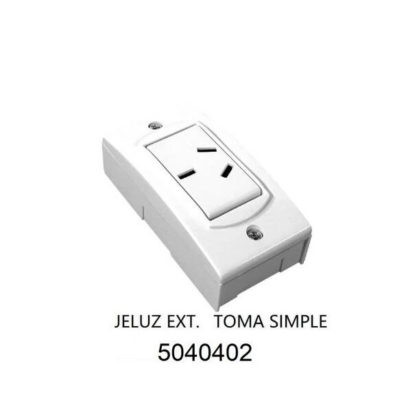 TOMA SIMPLE EXT JELUZ MX88