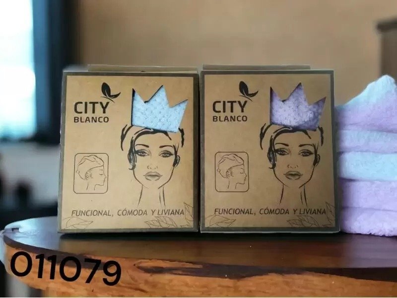 TURBANTE C/CAJA TR048