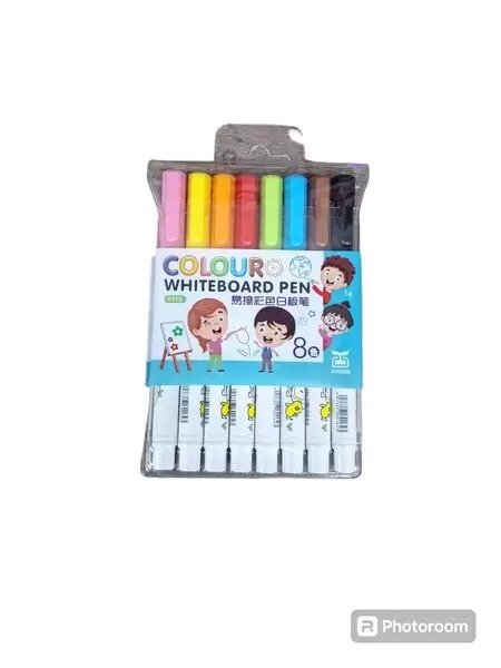 WHITEBOARD PEN 8COLORES BNB28404