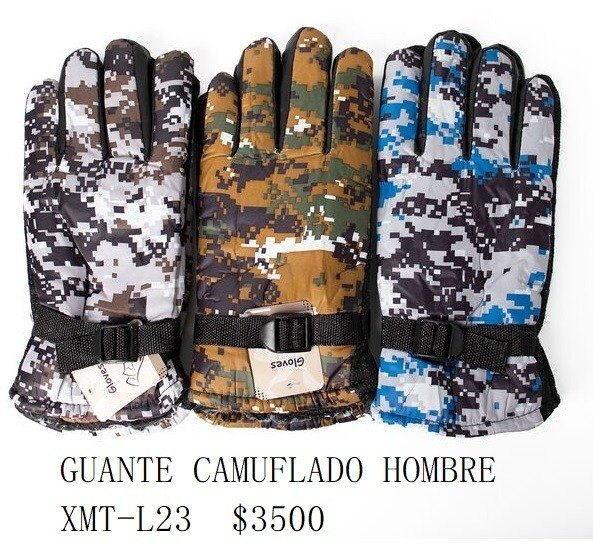 GUANTE CAMUFLADO HOMBRE XMT-L23-240