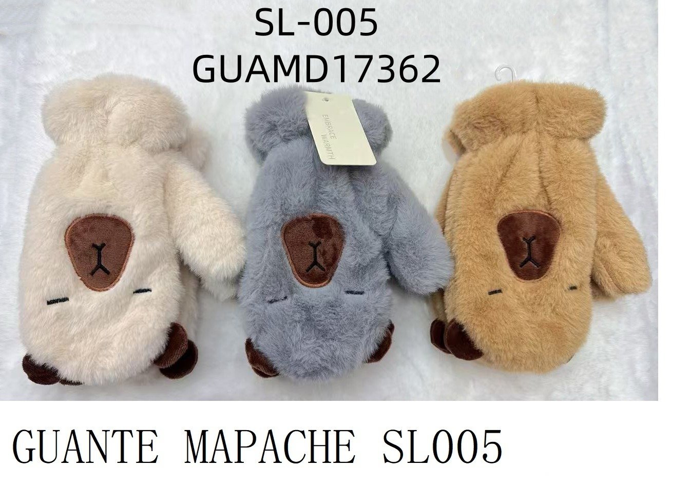 GUANTE MAPACHE SL-005-180