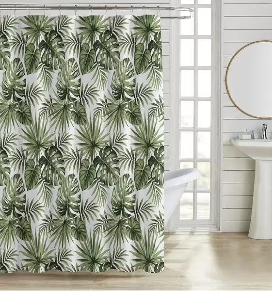 Cortina de baño estampado digital 180X180cm aprox