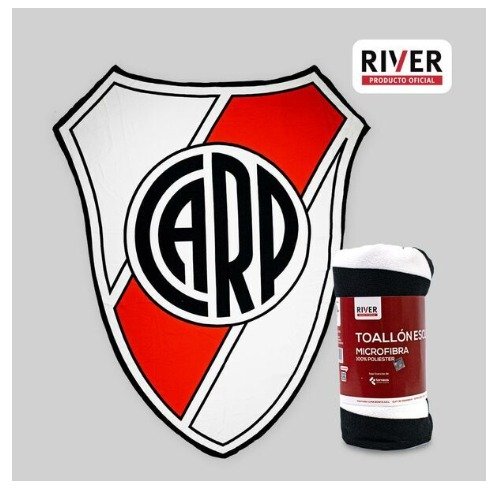 Toallón Escudo River Plate TOAF-RP01//30