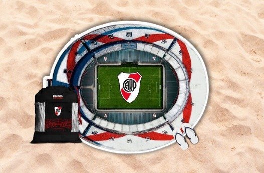 Toallón Estadio River Plate C/Bolsa Toaf-Rp01