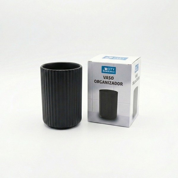 VASO PARA ENJUAGUE A RAYAS XY-0790