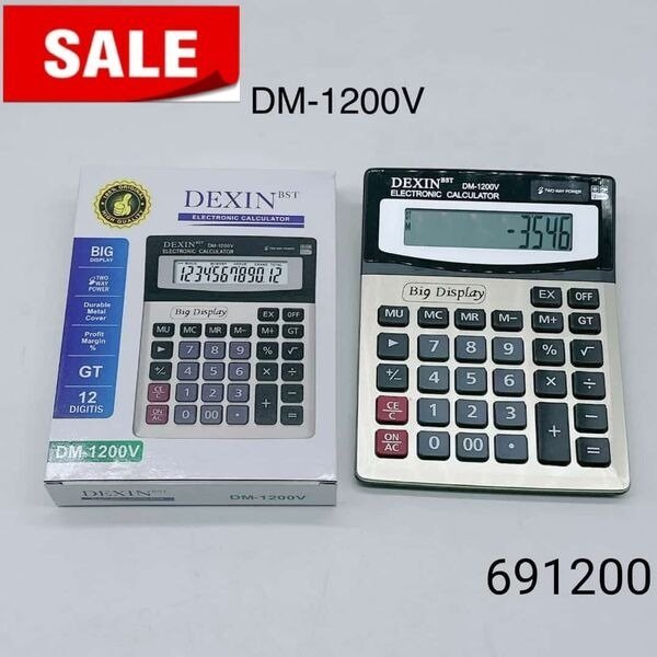 CALCULADORA DM-1200V