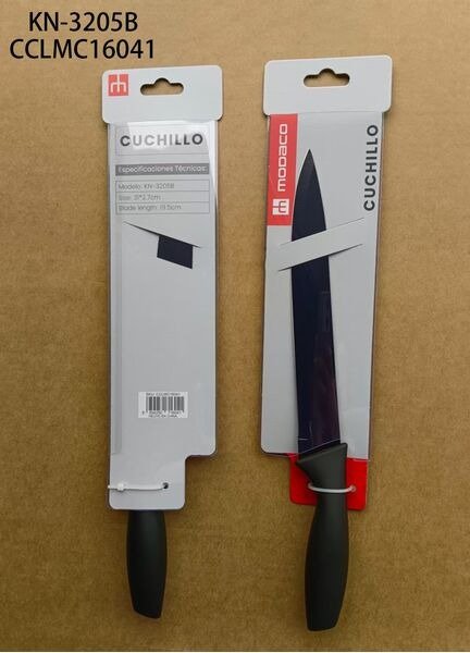 CUCHILLO NEGRO "8"KN-3205B-96