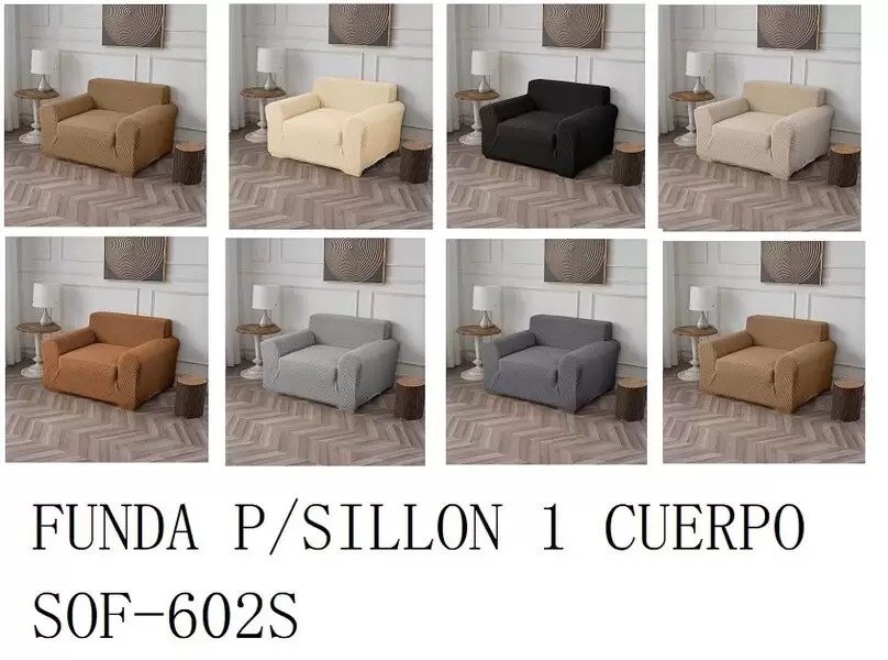 FUNDA P/SILLON 1 PLAZA*SOF-602S//48P