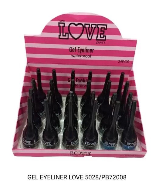 GEL EYELINER LOVE COD5028/PB72008