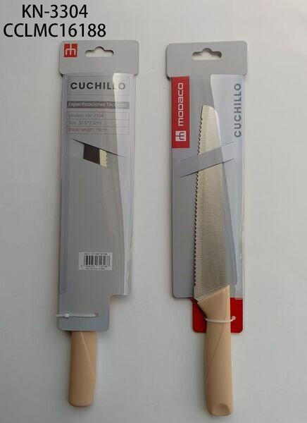 CUCHILLO "8"ROSADO KN-3304-96 CCLMC16188-96