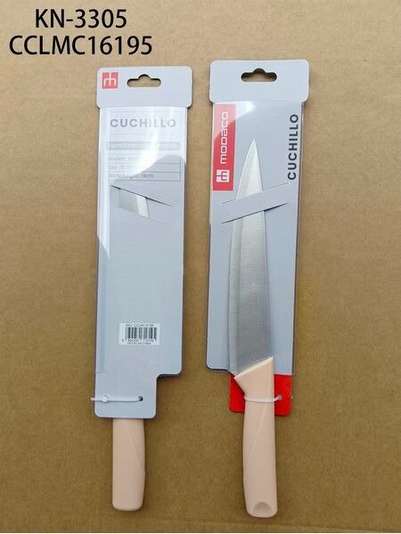 CUCHILLO "8"ROSADO KN-3303-96 CCLMC16201-96