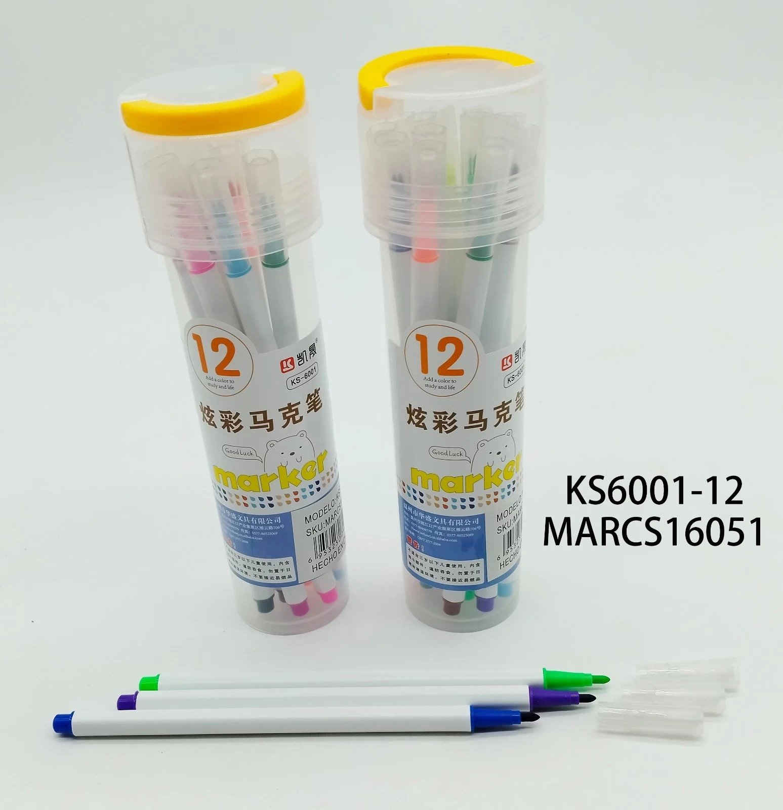 MARCADORES 12U KS6001-12-160