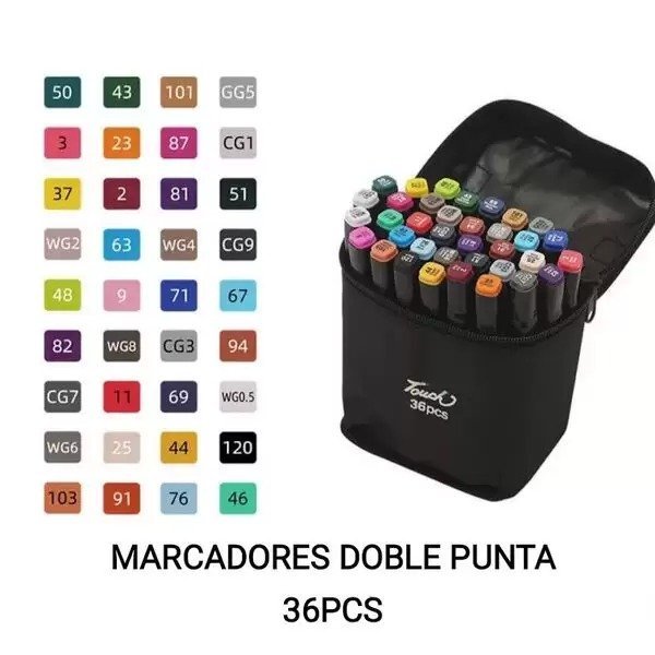 MARCADORES CON BOLSA 36U LWFB-36-40