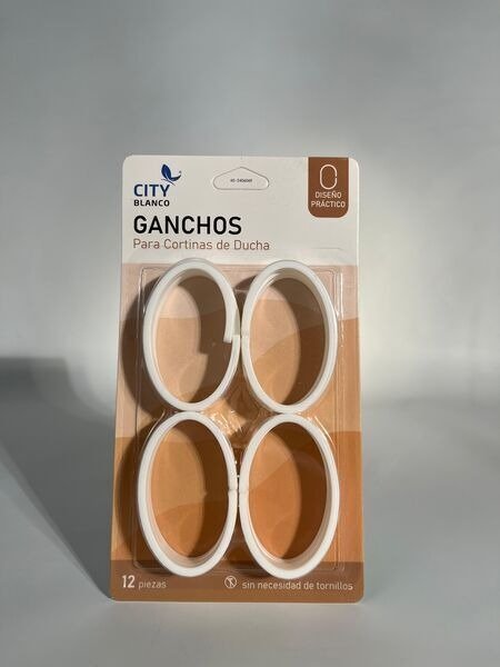 GANCHO PLAS P/CORTINA XY-0701-N GANCB27014