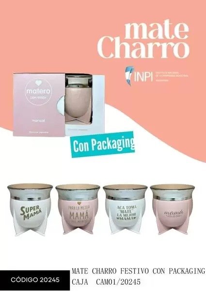 .MATE CHARRO FESTIVO CON PACKAGING CAM01/20245