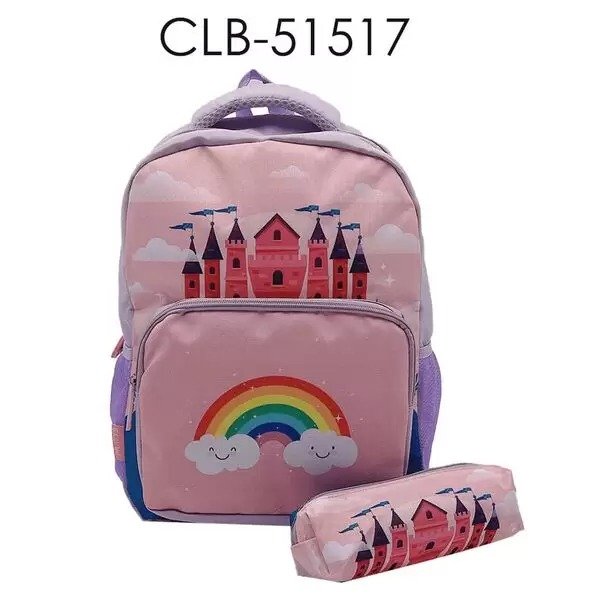 MOCHILA CON CARTUCHERA CLB-51517-100