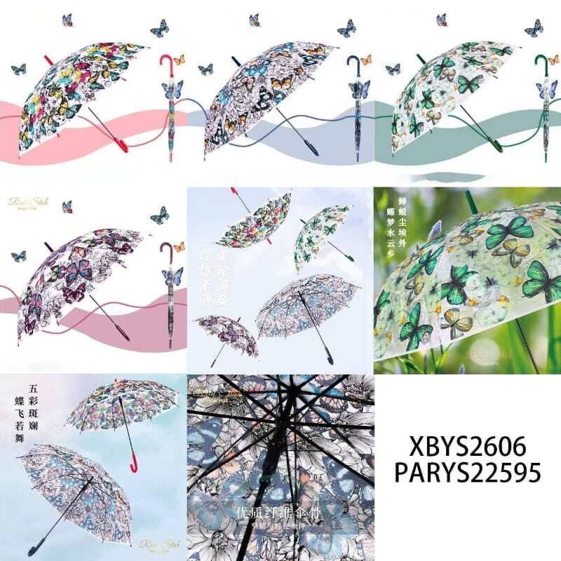 Paraguas Mariposas al Aire XBYS2606 - Imagen 2